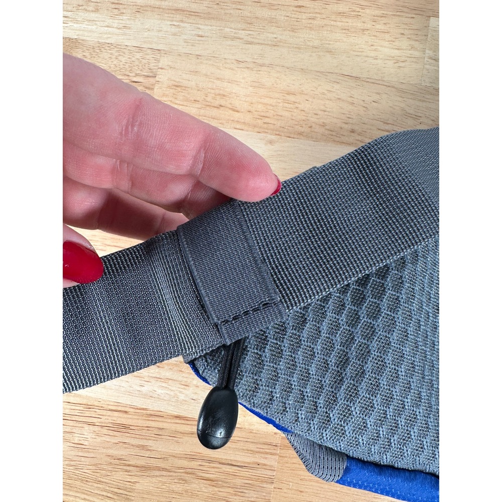 Columbia Blue Extra Large Hip Pack Outdoors Trail Ripstop Waist Bag OS Gorpcore - Picture 7 of 9